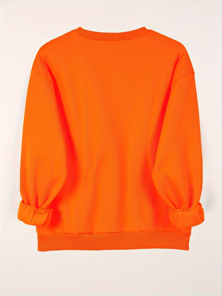 ZOEY – DUBBELE HART GRAFISCHE SWEATSHIRT