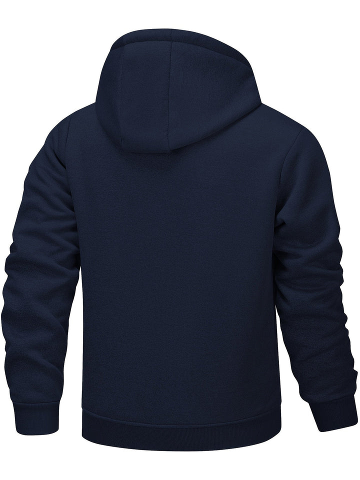 Russell | Gezellige Hooded Zip-Up Jast