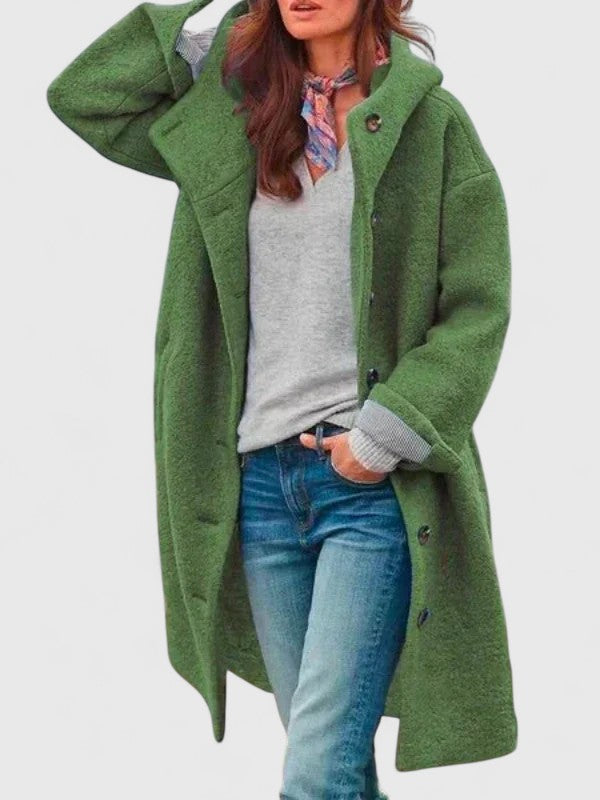 FREYA – TEXTUUR RICH HOODED JAS