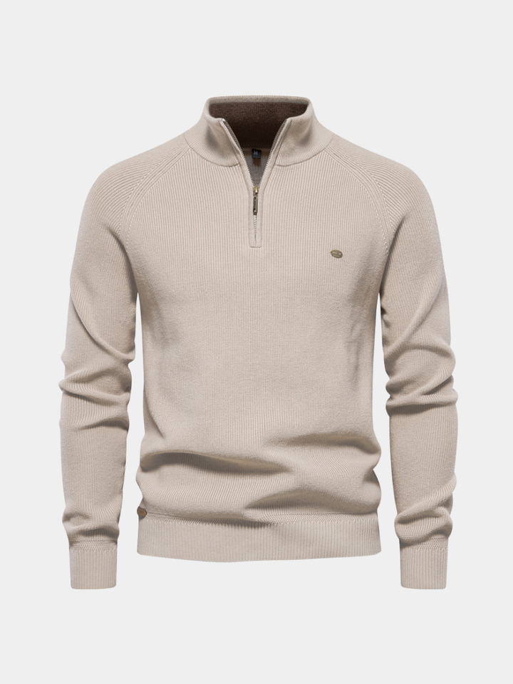 Heren Half-Zip Pullover Trui