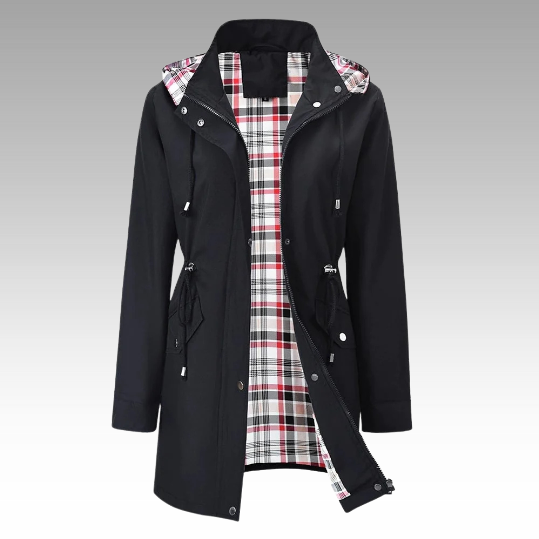 ELLA - REGENBESTENDIGE HOODED COAT