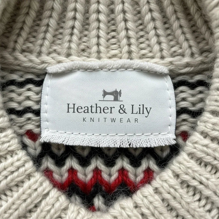 Madelyne | Vintage IJslandse Cardigan