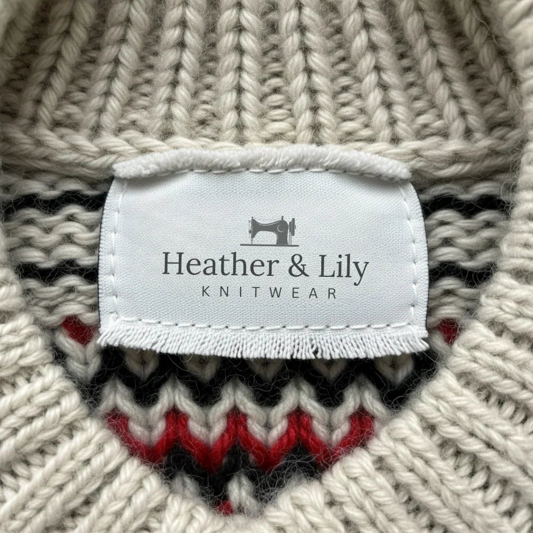 Peyton | Vintage IJslandse Cardigan