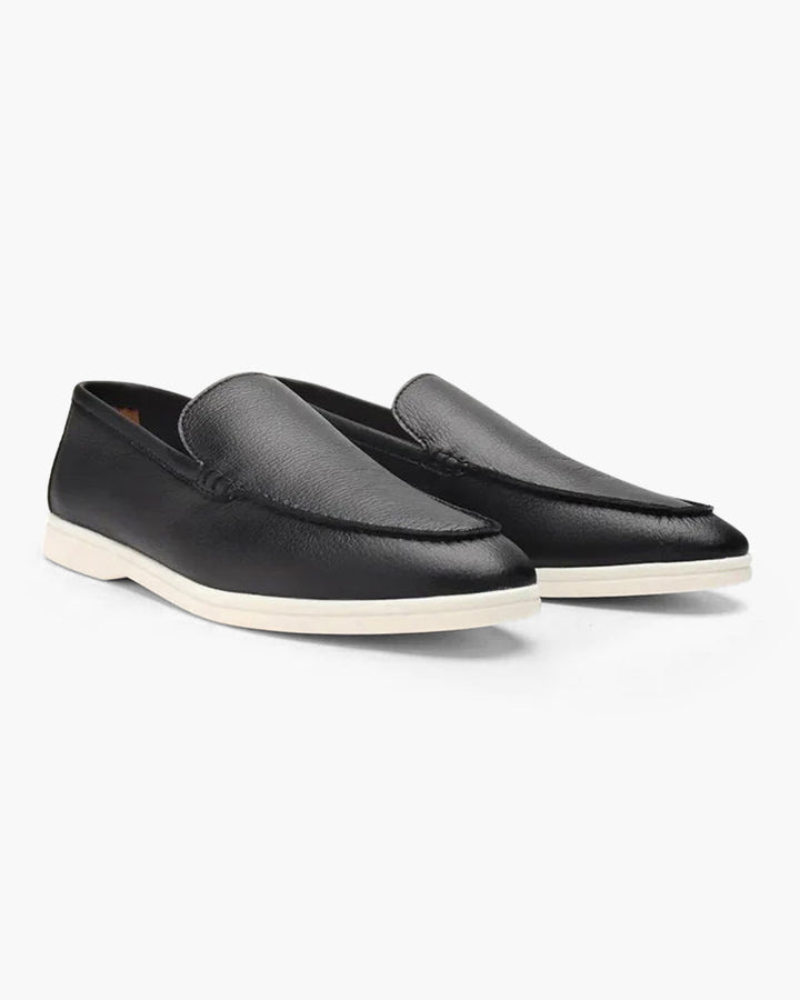 Logan | Vintage Old Money Heren Cowhide Leder Loafer