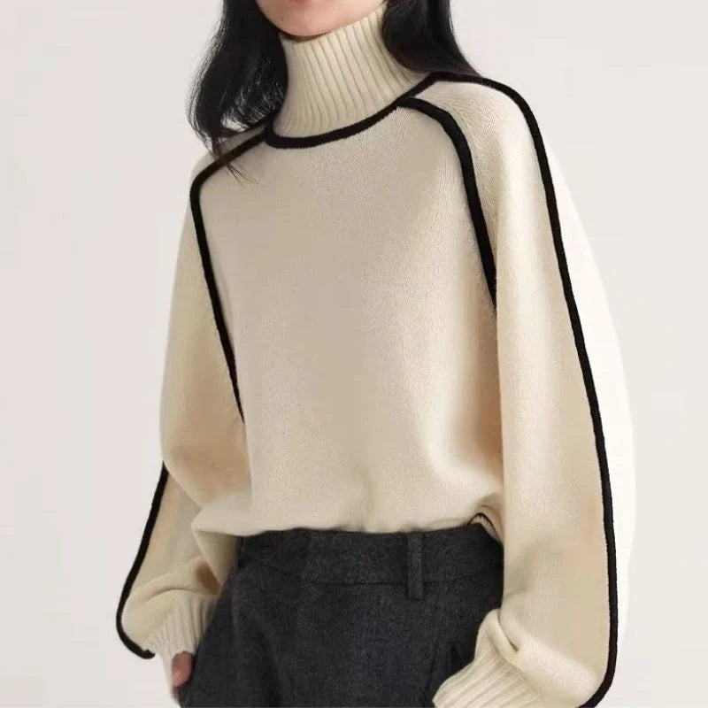 Aria Snug Wol Turtleneck Trui