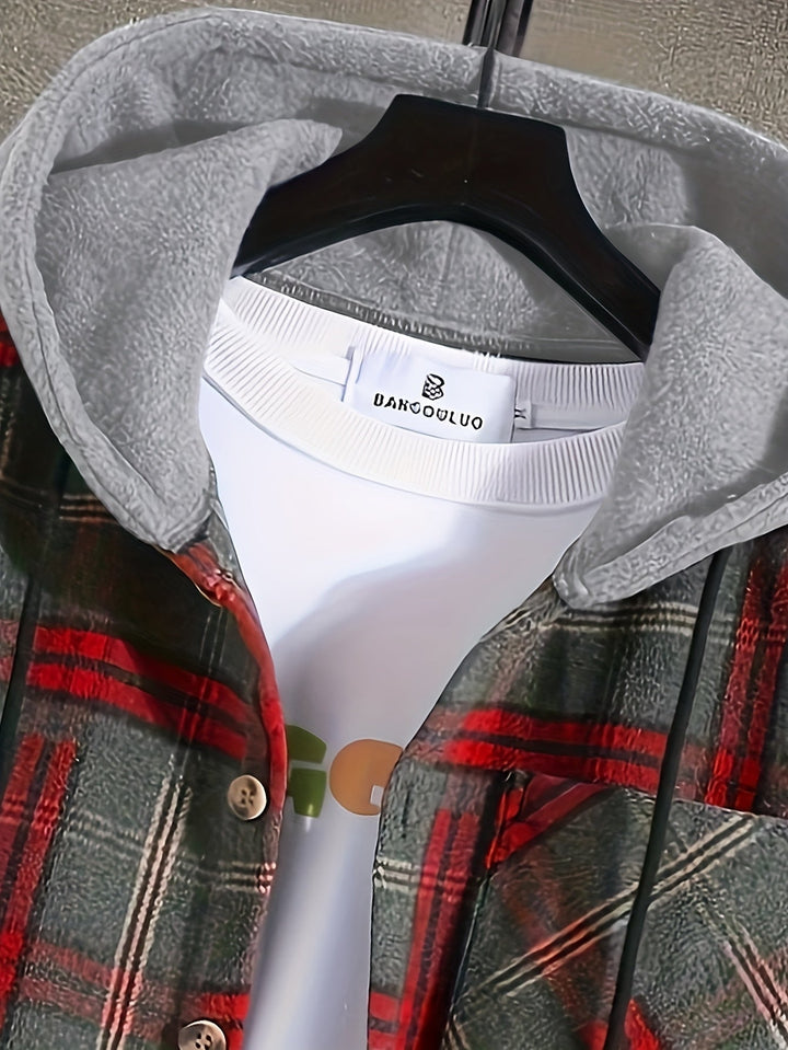 Hollis | Kerst Ruitjes Hoodie Jast