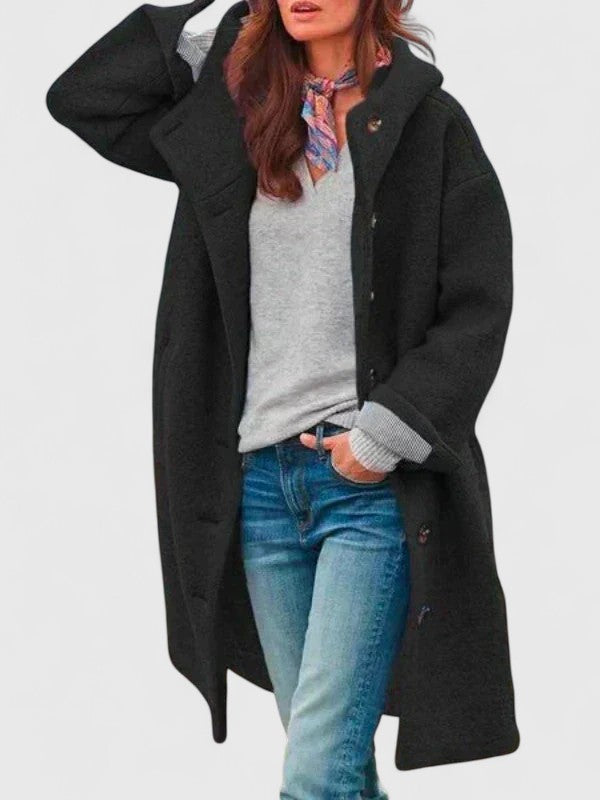 FREYA – TEXTUUR RICH HOODED JAS