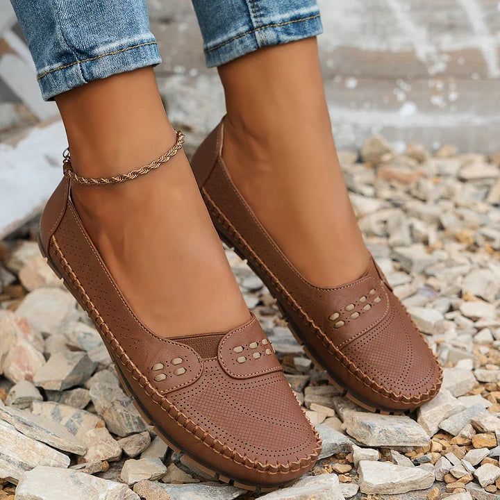 Samantha | Dames Stijlvolle Orthopedische Casual Instapschoenen