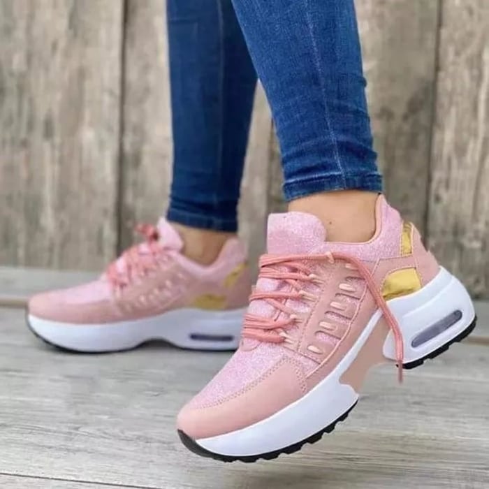 Dames All-Season Vetersneakers met Dikke Zool