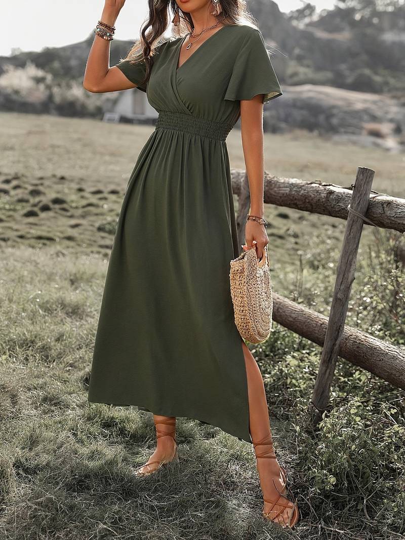 Zomerjurk met Korte Mouw voor Dames