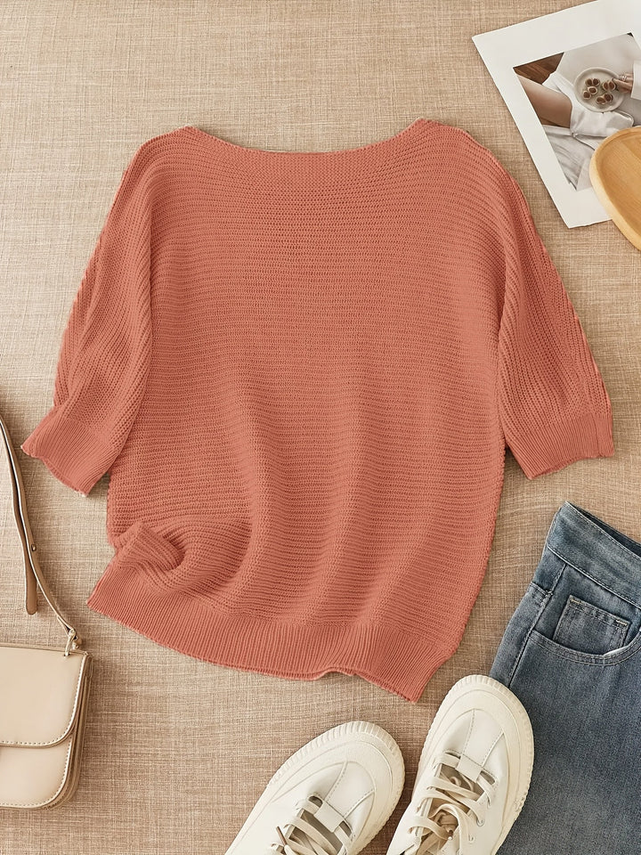 Lena | Relaxed Open-Knit Trui