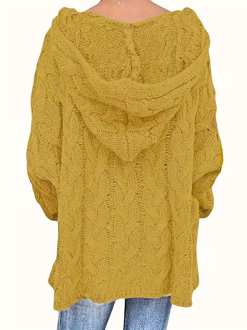 ISLA – CHUNKY BREI HOODED SWEATER
