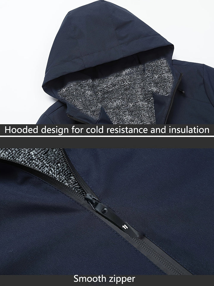 Victor | Cozy Fleece-Lined Hooded Jast