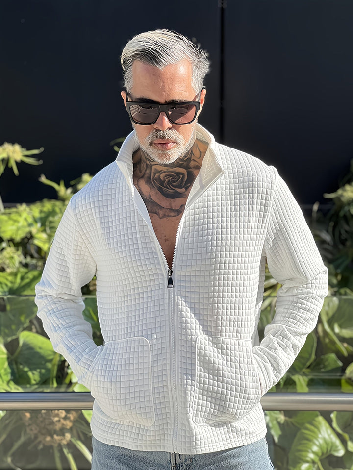 Hugo | Textured Zip-Up Jast