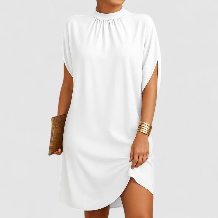 Martha | Dames Minimal Losse Pasvorm Shift Shorts Jurk