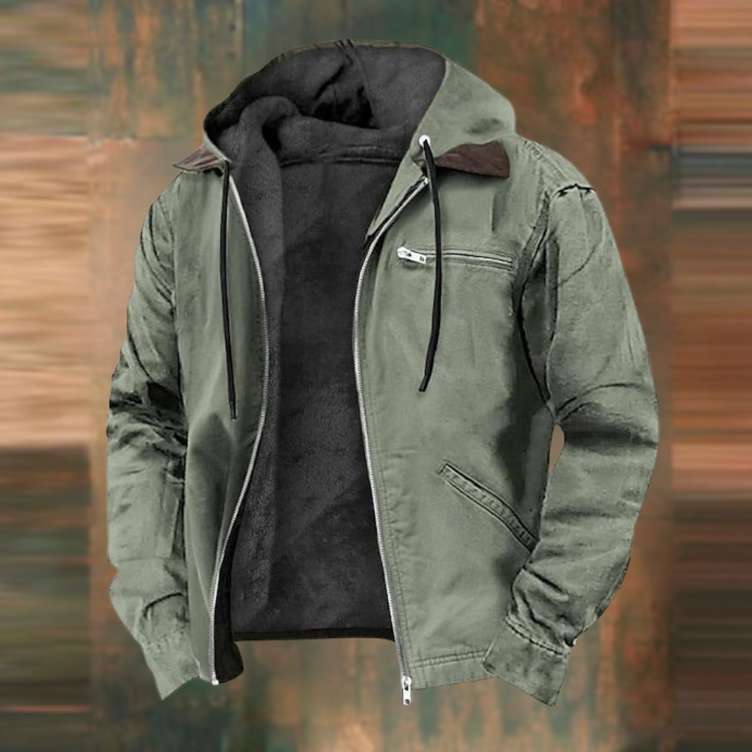 Ewoud™ Heren Winterjas met Fleecevoering