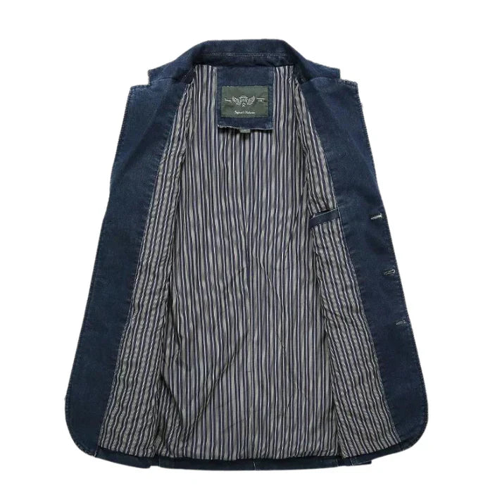 Blaine | Heren Klassieke Modieuze Blazer met Drie Knopen