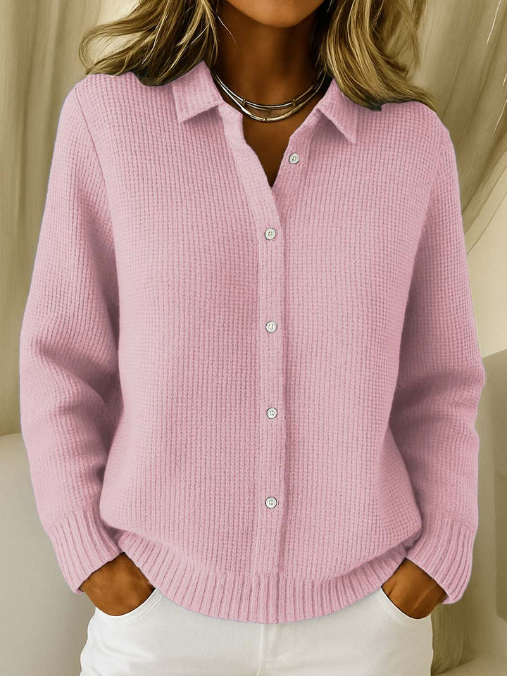 SOPHIA - COZY ELEGANCE BUTTON-UP TRUI