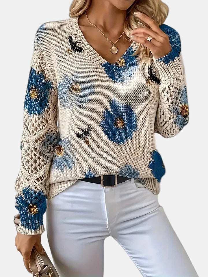 BRIANNA – BLOEIENDE CHIC BREISWEATER