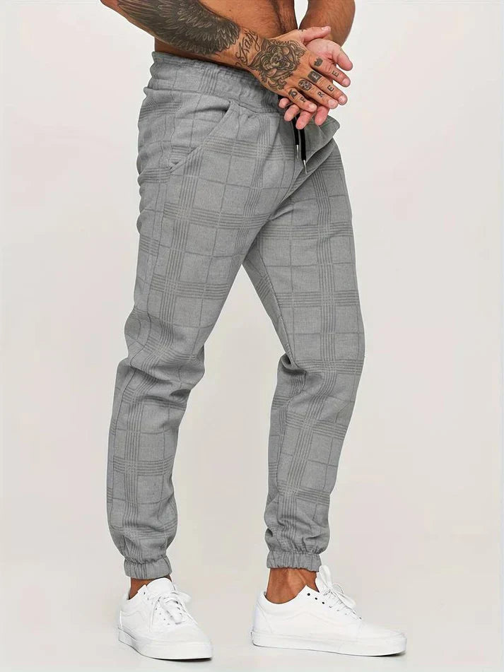 Evert™ Geruite Joggingbroek