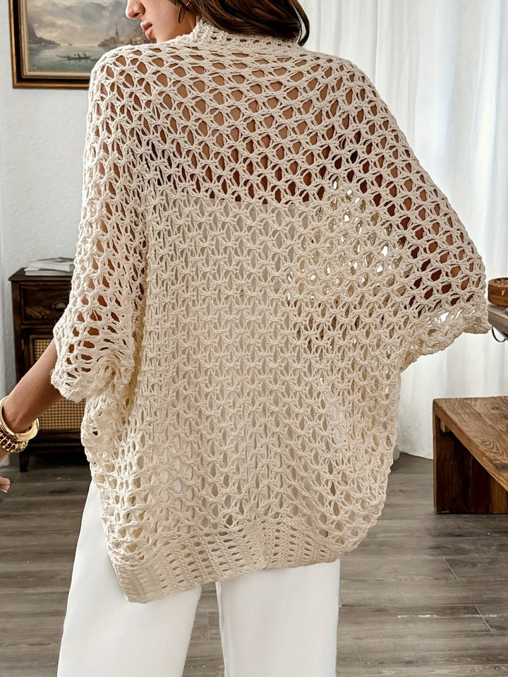 Natalie | Dames Winter Open Drape Cardigan