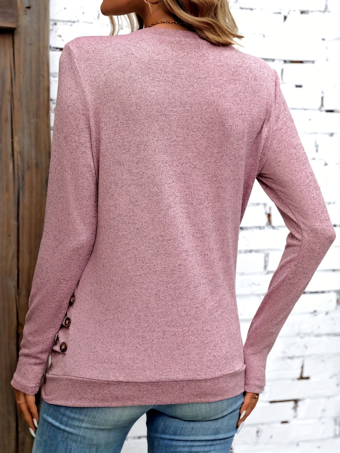 Kelly - Trendy Lange Mouwen Top