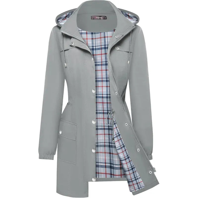 Oaklynn | Dames jas met capuchon en ritssluiting