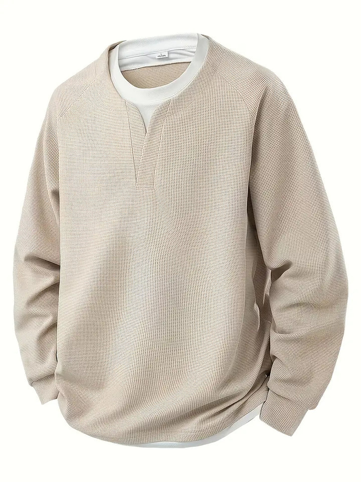 Wilbert - Dagelijkse Lange Mouwen Shirt met Laagjeslook