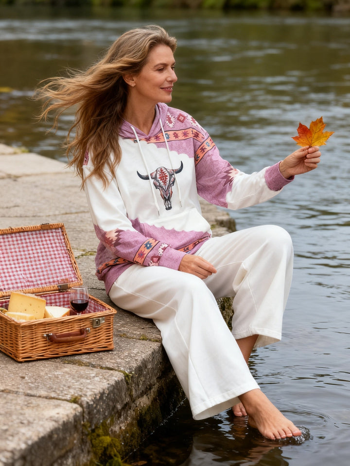 Tamsin | Hoodie met Westerse Inspiratie
