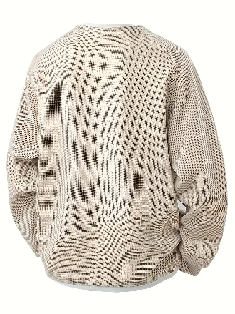 Wilbert - Dagelijkse Lange Mouwen Shirt met Laagjeslook