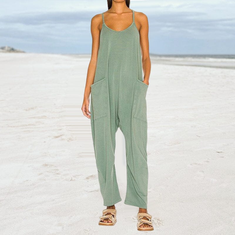 Jumpsuit met Voorzakken voor Dames