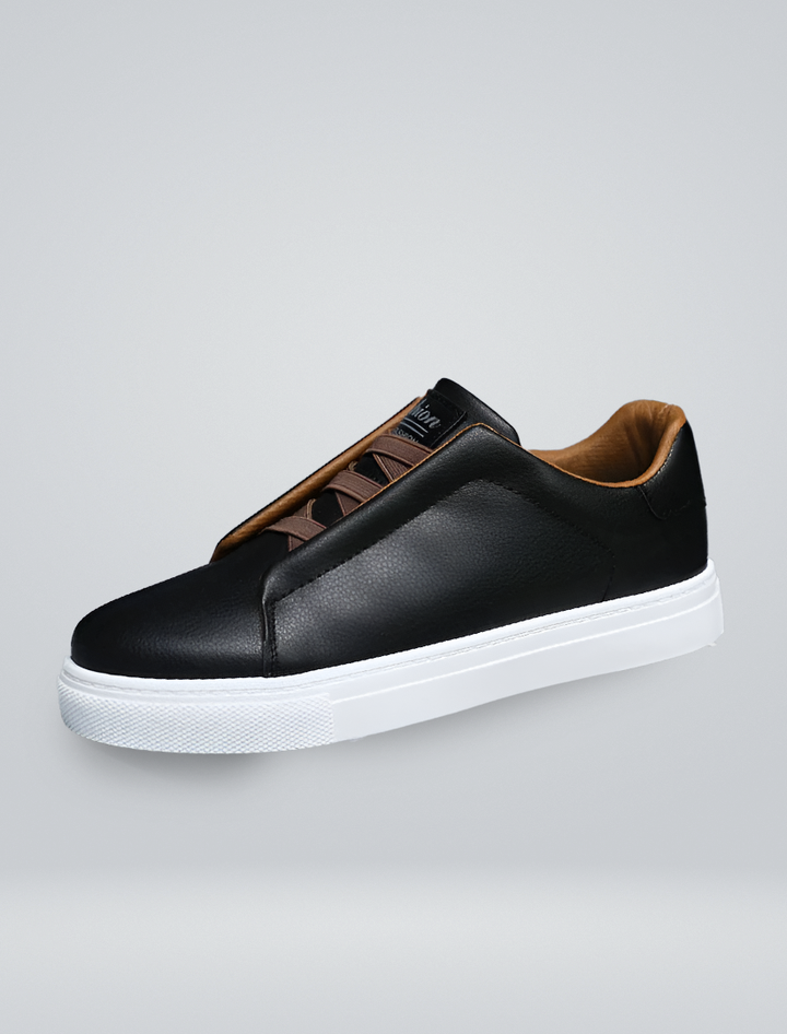 Alexander | Hoogwaardige witte herensneaker van leer