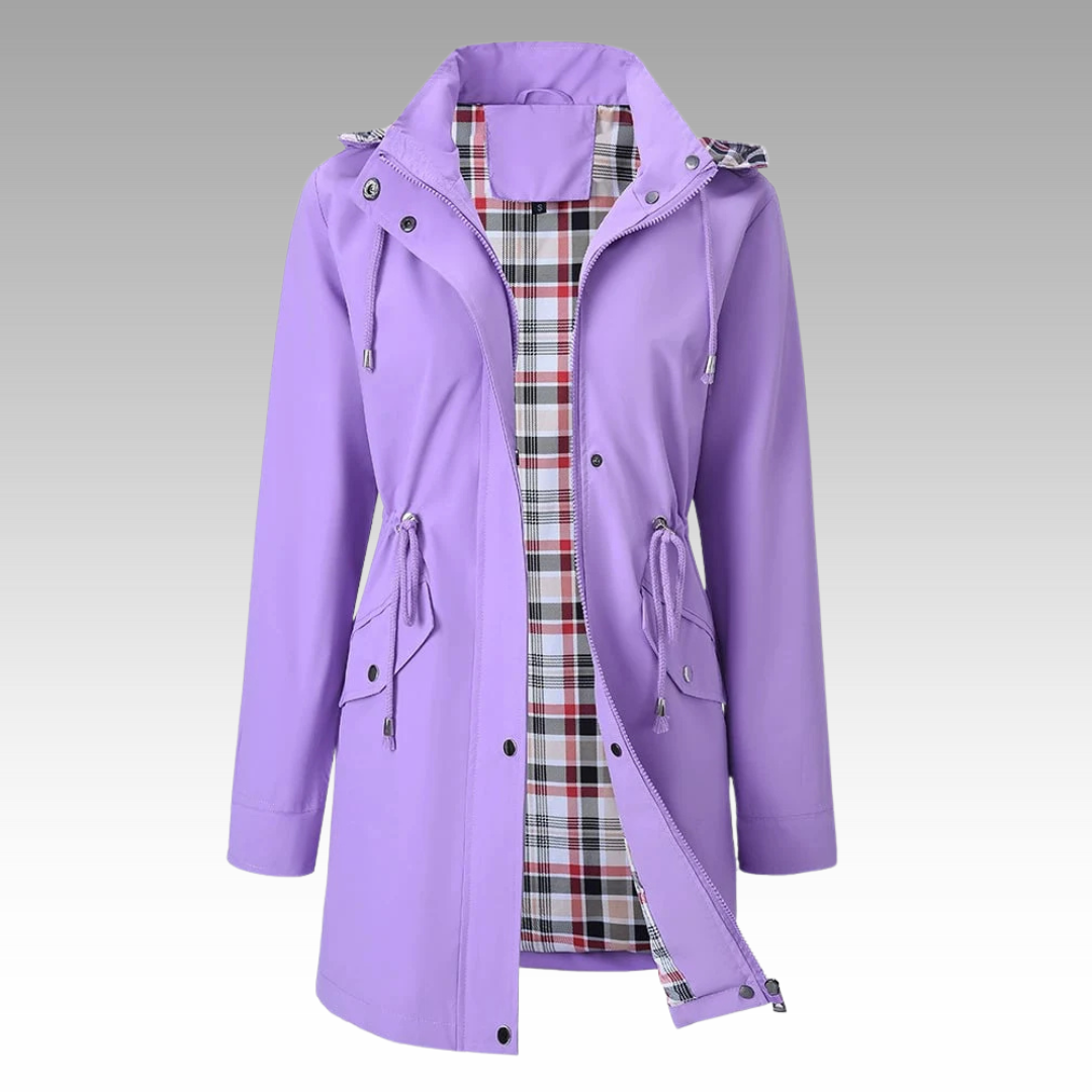 ELLA - REGENBESTENDIGE HOODED COAT
