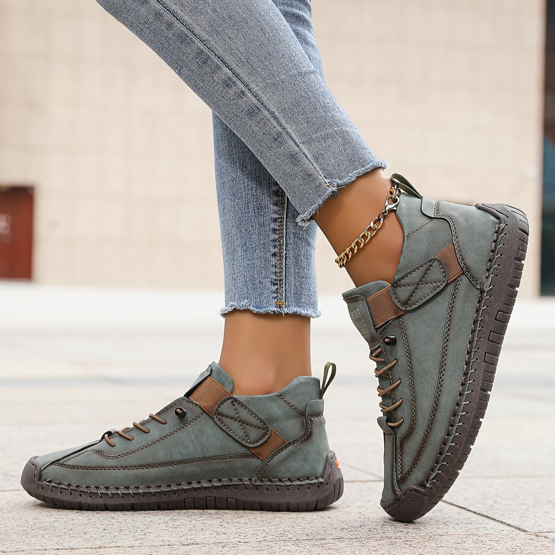 Casual Veterschoenen met Comfortabele Flexibele Zool