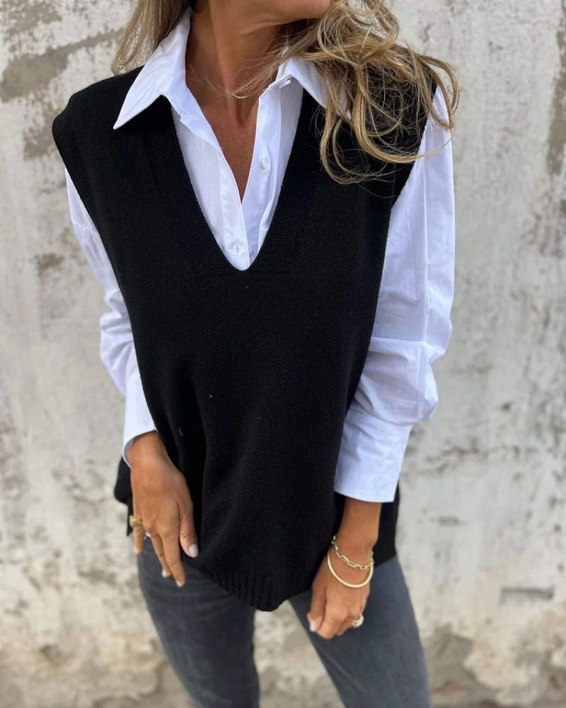 NUSA | Premium Gebreide Sweater Vest