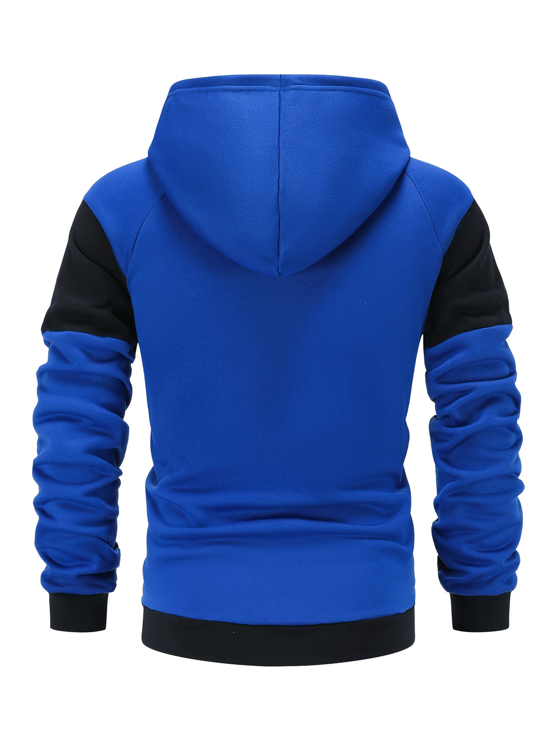 Bryce | Kleurblok Rits-Hoodie Jas