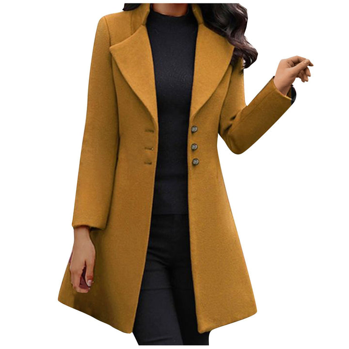 Brielle - Lange Mouwen Wol Coat