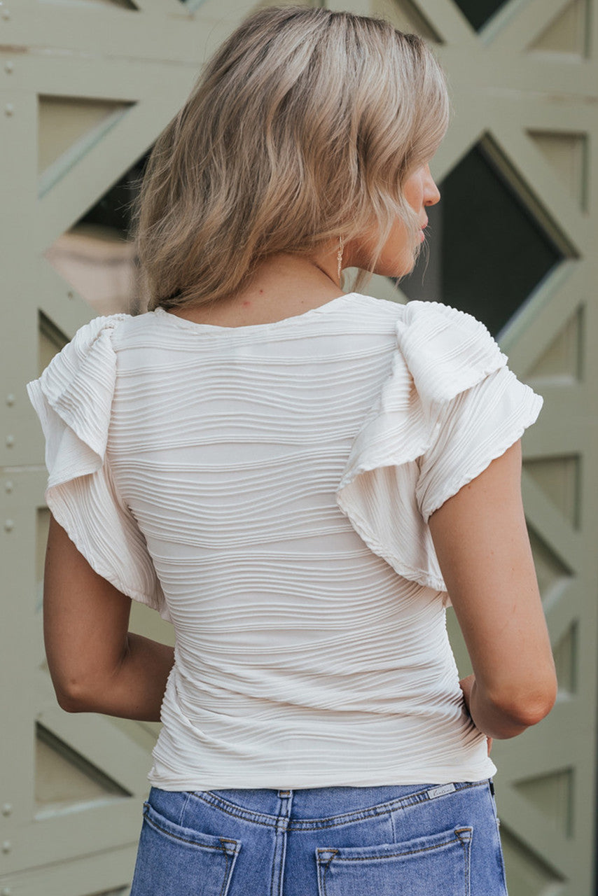 Charr | Zomerse Top met Ruches