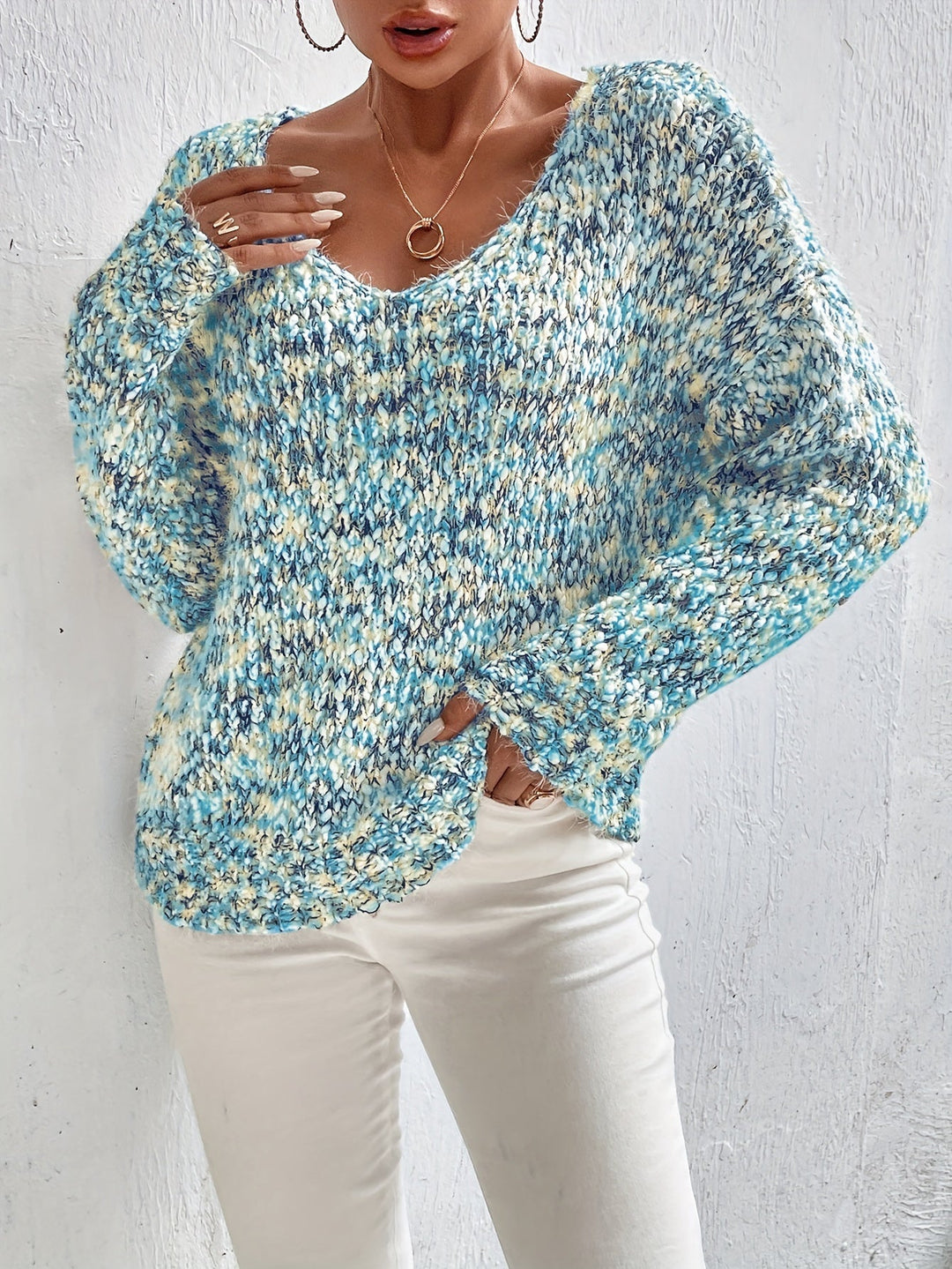 Serina - Casual Trui met Lange Mouwen