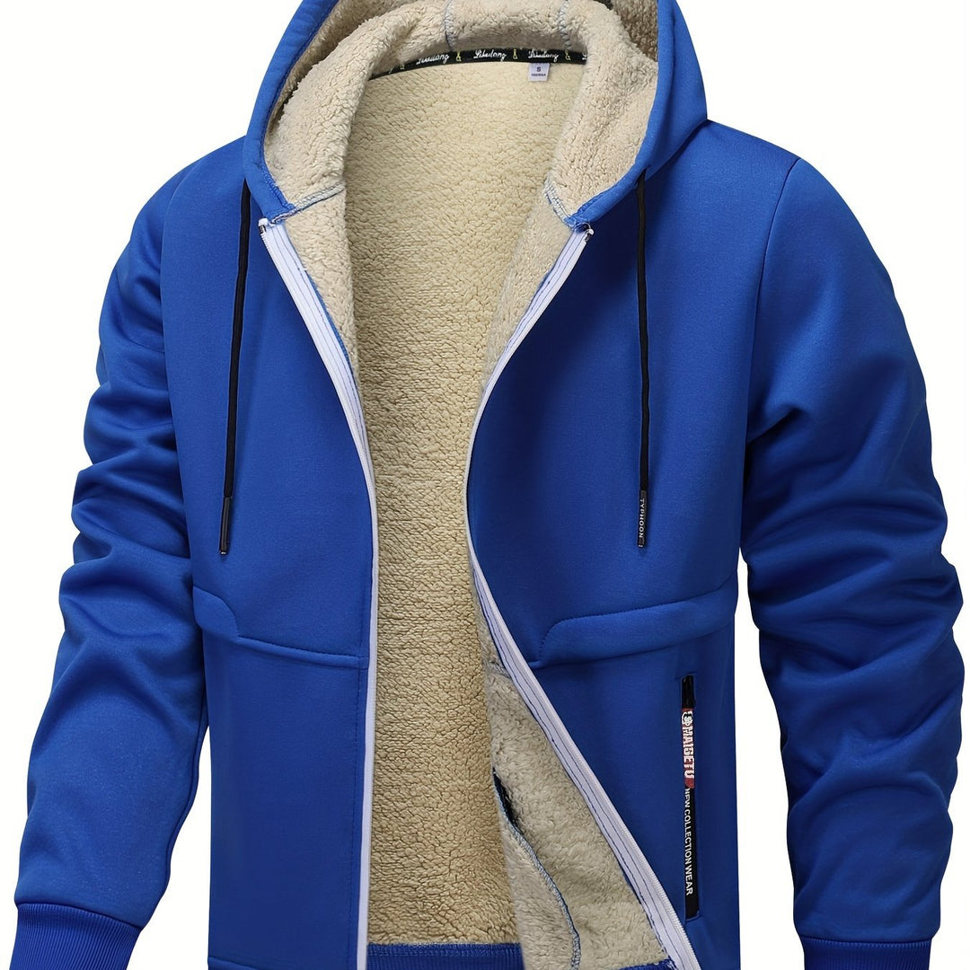 Russell | Gezellige Hooded Zip-Up Jast