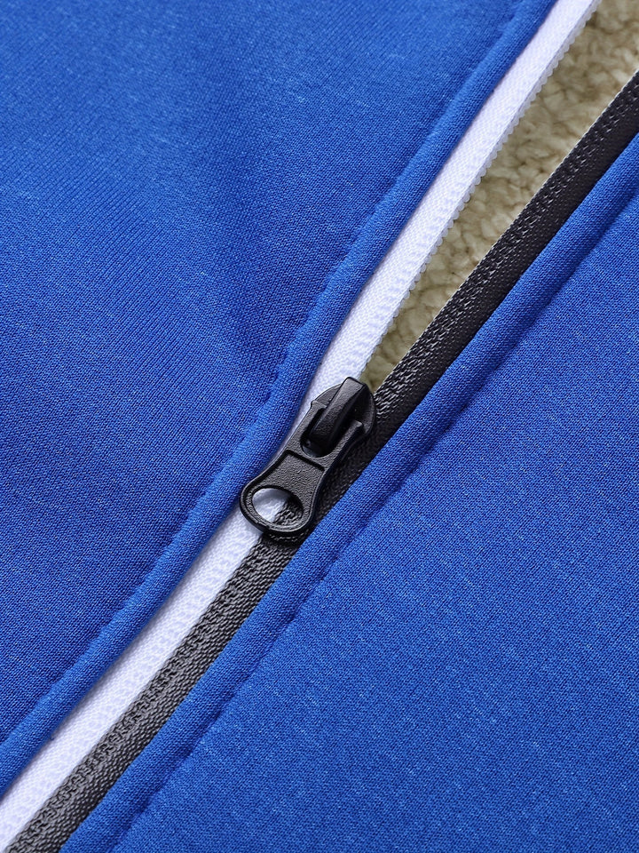 Russell | Gezellige Hooded Zip-Up Jast