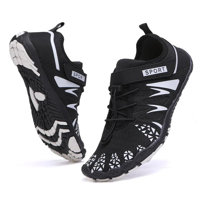 Ben | Heren waterschoenen met elastische veters en profielzool