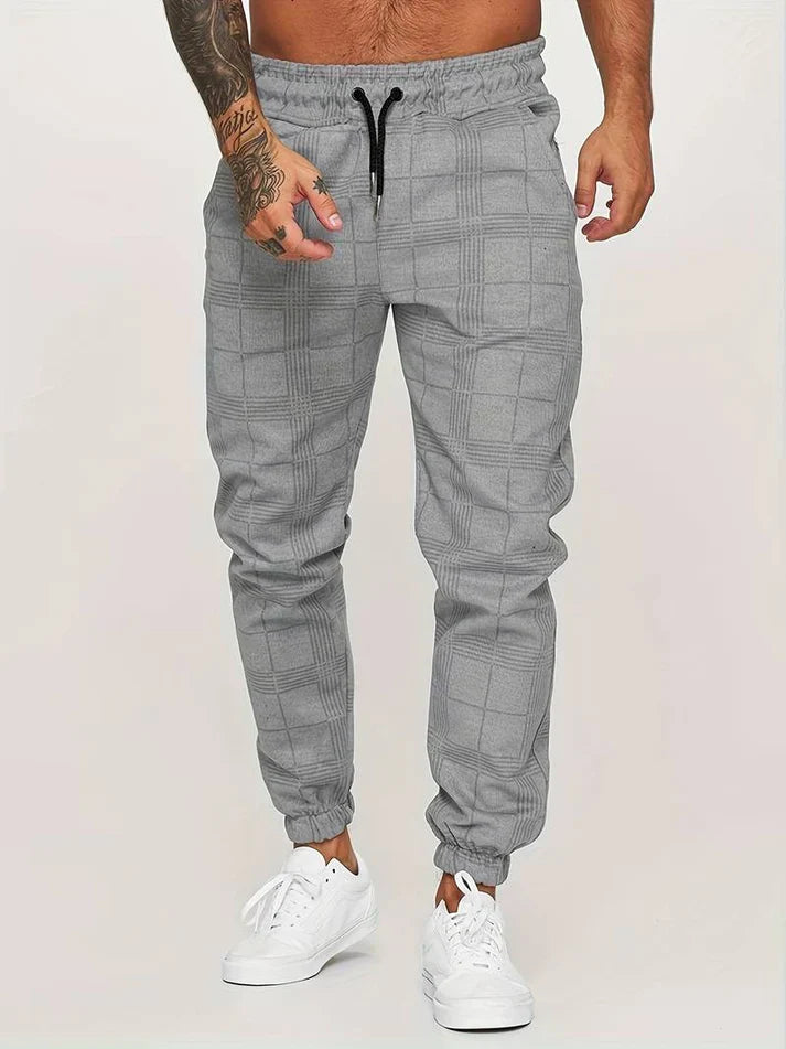 Evert™ Geruite Joggingbroek