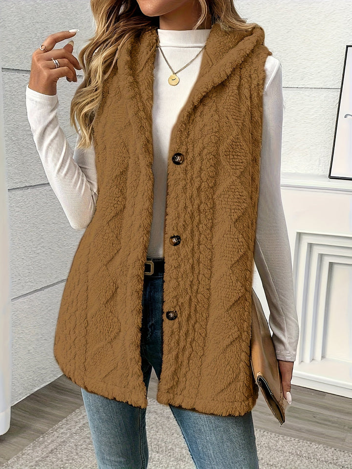 Lorna | Gezellige Gevoerde Mouwloze Vest