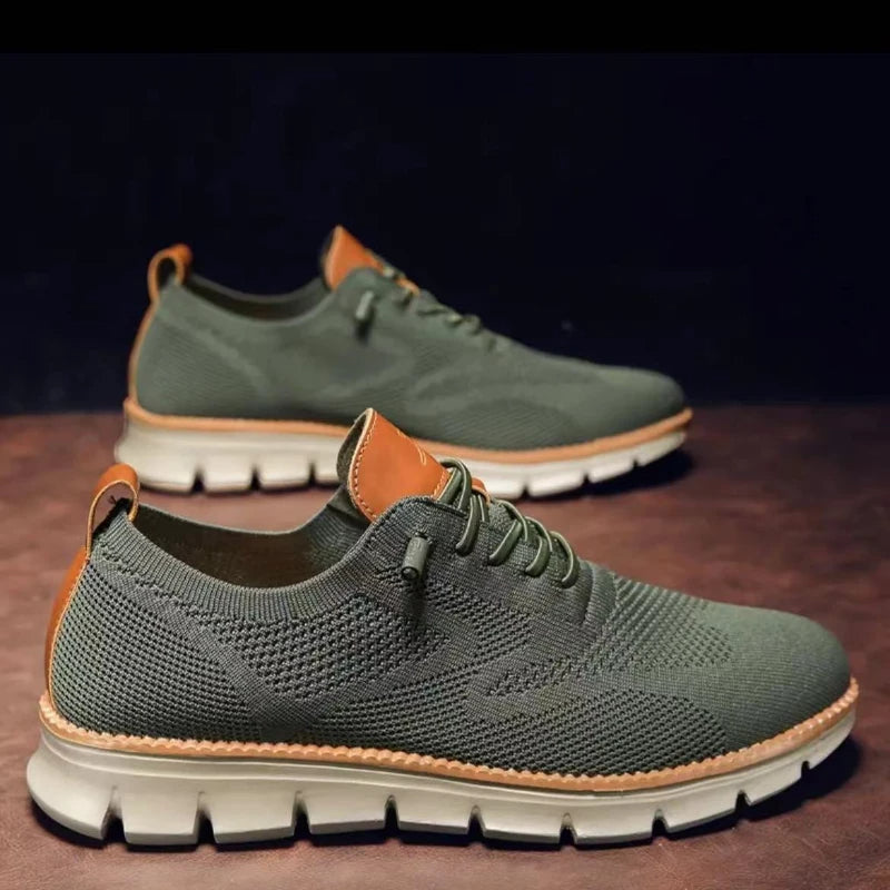Ademende mesh sneakers voor heren
