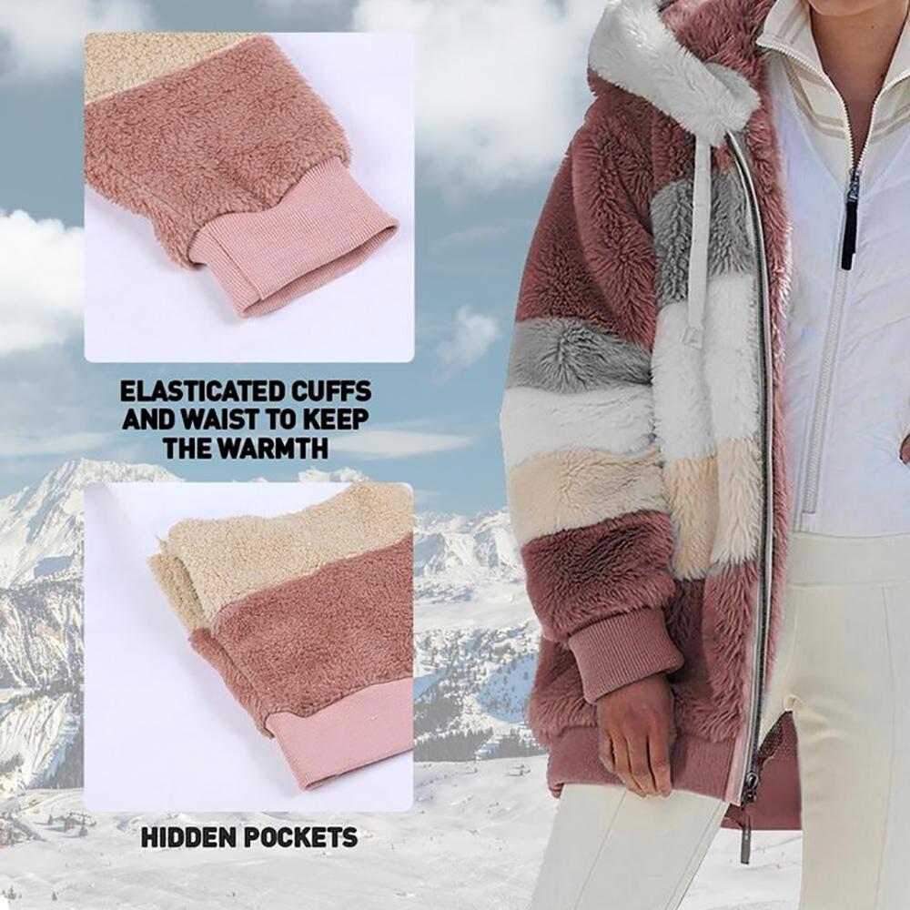 KAREN | Fluffy Warme Oversized Hoodie Jas