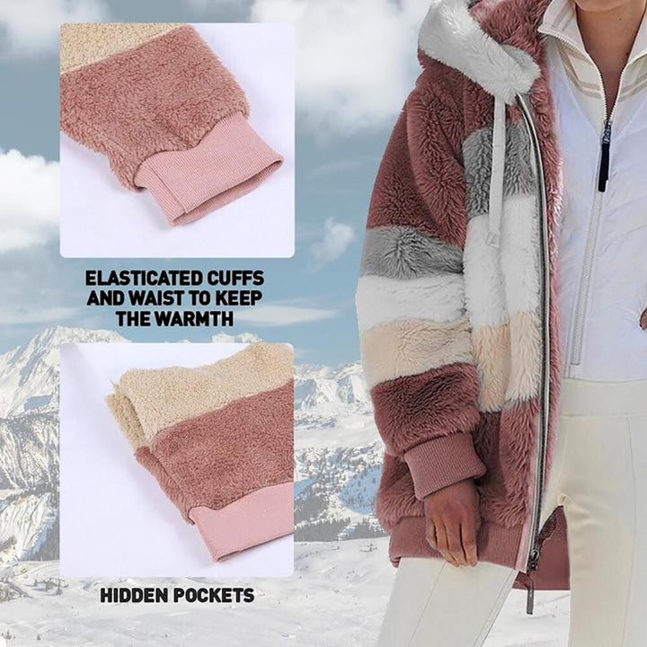 KAREN | Fluffy Warme Oversized Hoodie Jas