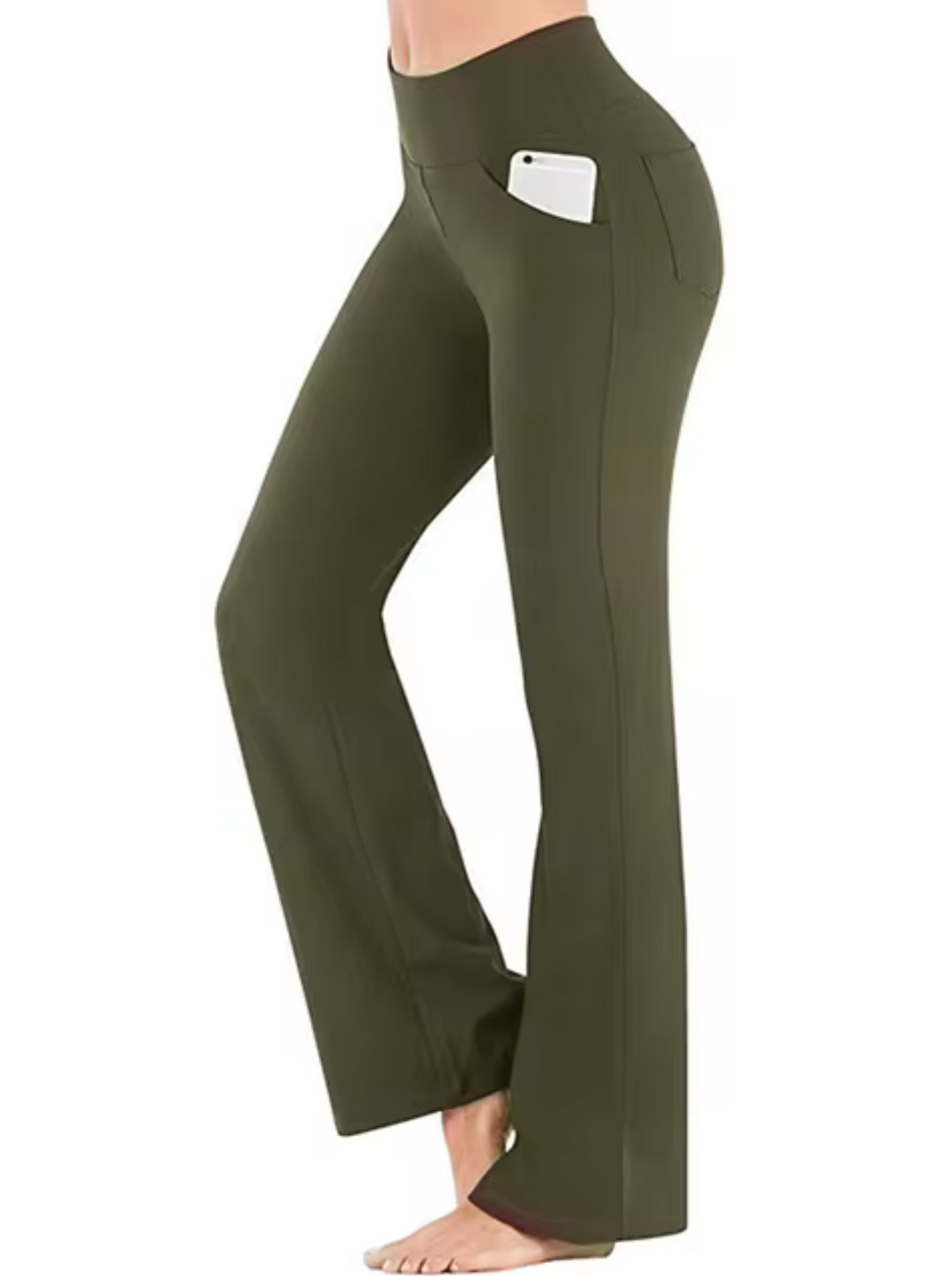 Dames All-Season Flared Leggings met Zakken