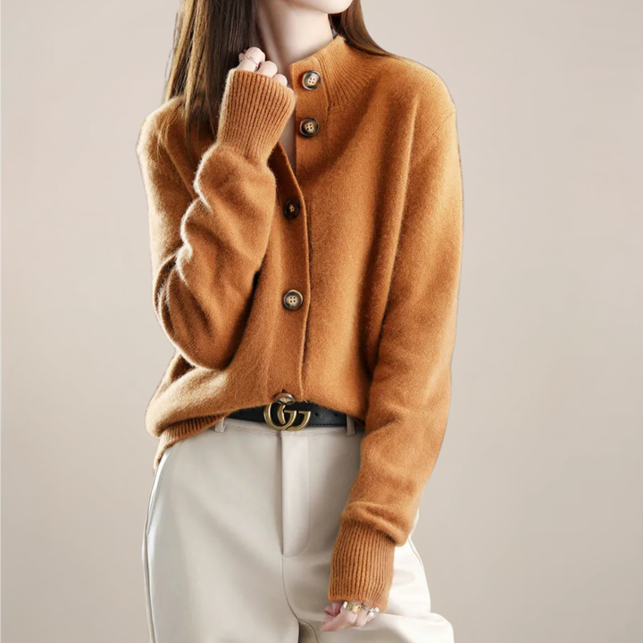 Nicole | Dames Lente Vest met Kraag en Knopen