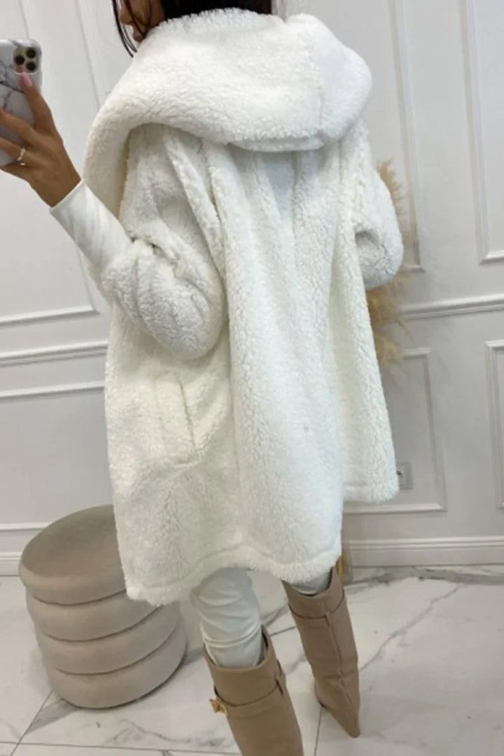 Sabrina - Dames Pluche Hoodiejack